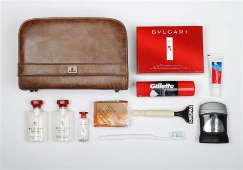 The 5 Top First Class Airline Amenity Kits