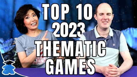 Top 10 Thematic Board Games 2023 - YouTube