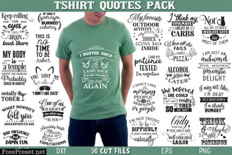 T-shirt Quotes Bundle 2848125