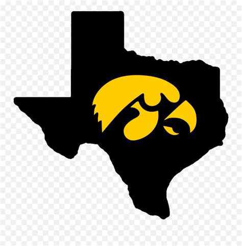 Iowa Hawkeyes Clipart 53866 Usbdata - Iowa Hawkeyes Texas Emoji,Alaska Flag Emoji - free ...