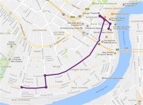 New Orleans Parade 2024 Route Map - Amii Lynsey