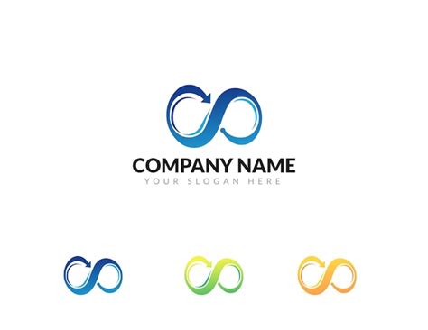 Premium Vector | Infiniti logo design, vector infinite company.