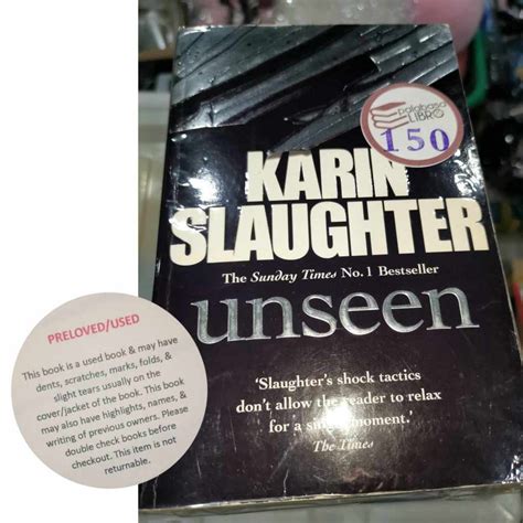 Unseen Karin Slaughter Will Trent | Shopee Philippines