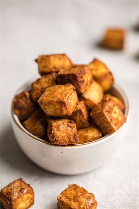 The EASIEST Crispy Tofu Recipe (Only 3 Ingredients!) - From My Bowl