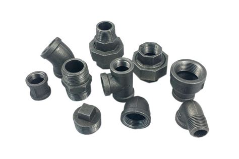 Professional Cast Iron Threaded Pipe Fittings Black Iron Pipe Union For ...