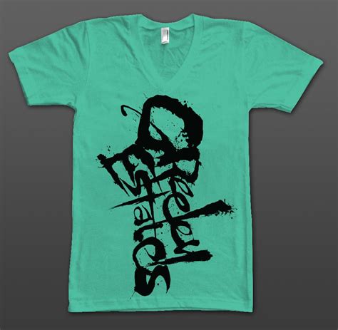 Rockr Merch — Greeley Estates Mint American Apparel V-Neck