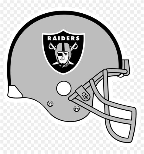 Raiders Logo Outline Oakland Raiders Logo Coloring - Dallas Cowboys Helmet Png, Transparent Png ...