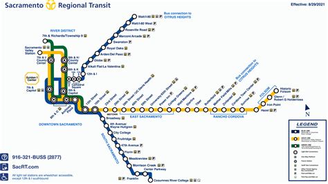 Blue Line Map – Sacramento Map