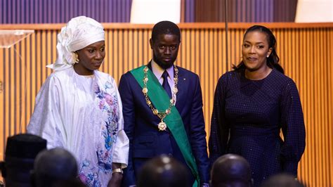 The president of Senegal has two first ladies