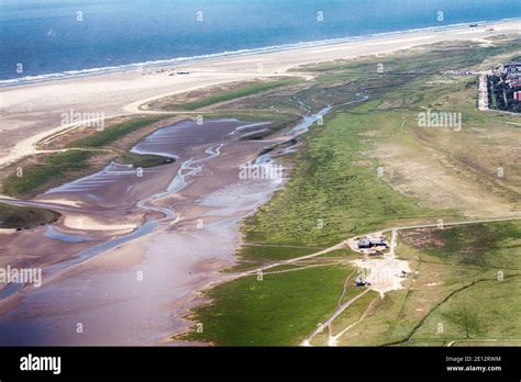 St. Peter-Ording, Aerial Photo Of The Schleswig-Holstein Wadden Sea ...