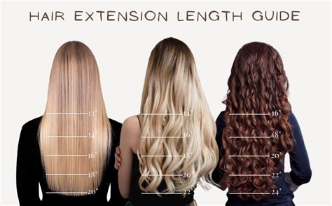 How to Choose Hair Extension Lengths(With Length Charts)