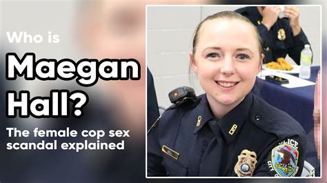 Who Is The Female Cop In Memes? Officer Maegan Hall's Sex Scandal ...