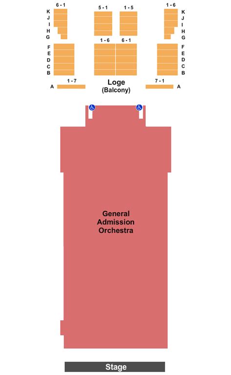 Buckhead Theatre Seating Chart | CloseSeats.com