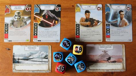 Random Nerdery: Cardboard - Star Wars: Destiny dice game review