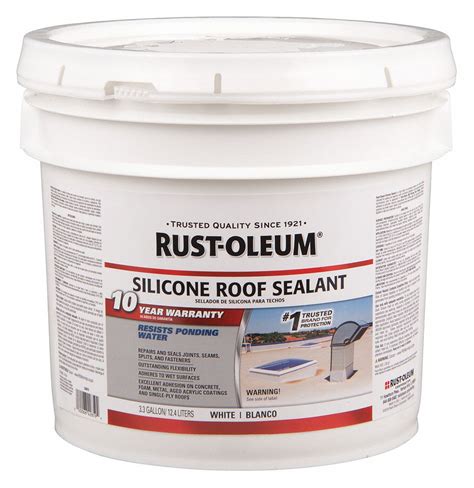 Rust-Oleum 339670 Rust-Oleum Roofing Sealant: Silicone Roof Coatings ...