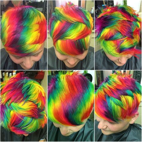 crazy hair colors for short hair - Graig Chow