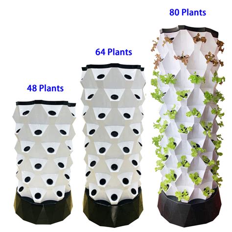 Vertical aeroponics system home tower gardening indoor hydroponic systems – STINTOP