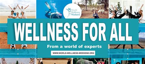 Wellness For All - World Wellness Weekend