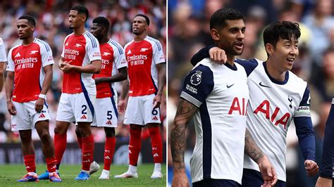 Arsenal and Spurs forced into unprecedented kit change for North London derby after Premier ...