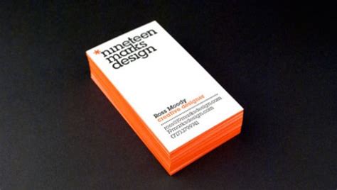 Less is More:40 Brilliant Minimalist Business Cards - Designbeep