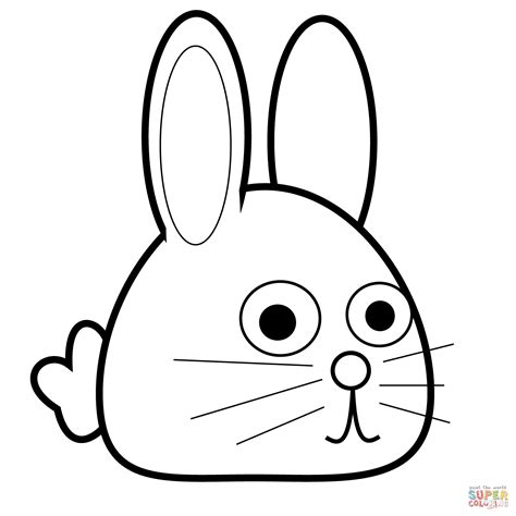 Cute Bunny Coloring Pages To Print - Coloring Home