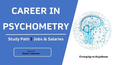 What is a Career in PSYCHOMETRY? Study Path, Salaries and Jobs I Munei Tshiovhe - YouTube