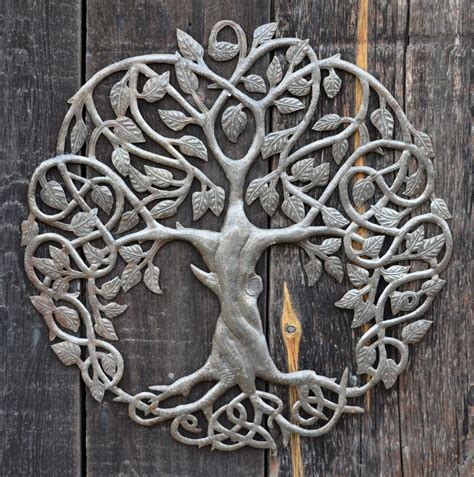 Celtic Tree of Life Handmade Metal Wall Art - Ancient Treasures