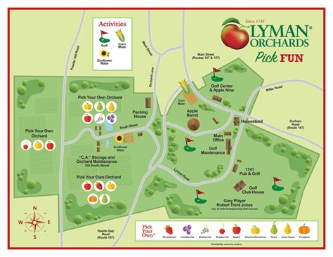 Lyman Orchards Property Map | Lyman Orchards