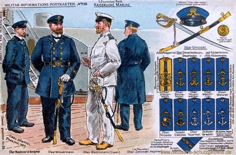 Comprehensive guide to the Kaiserliche Marine uniforms from 1914 ...