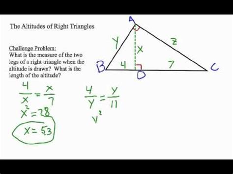 Altitude of a Triangle - MathHelp.com - Geometry Help | Doovi