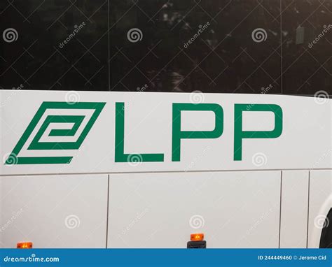 LPP Logo on an Urban Bus in Ljubljana. Editorial Image - Image of embedded, liability: 244449460