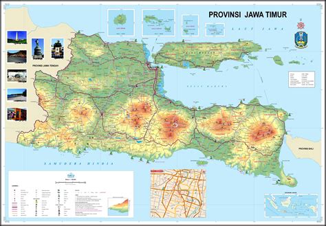 15+ East Java Map