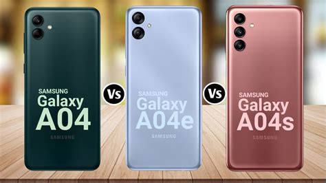 Samsung Galaxy A04 Vs Samsung Galaxy A04e Vs Samsung Galaxy A04s - YouTube