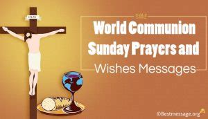 World Communion Sunday 2024 Prayer | Wishes Messages