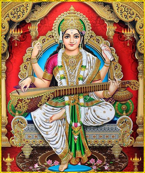 Beautiful Saraswati Maa Photos 1 - WordZz