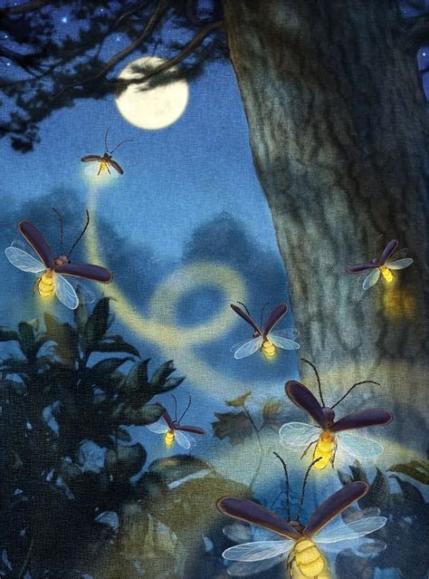 Pin by Nana (Chris) on FIREFLY EVENINGS | Firefly painting, Firefly art ...