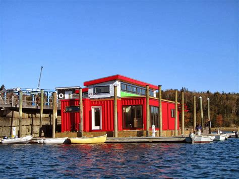 Shipping container boathouse | Construction and DIY projects | Forums ...