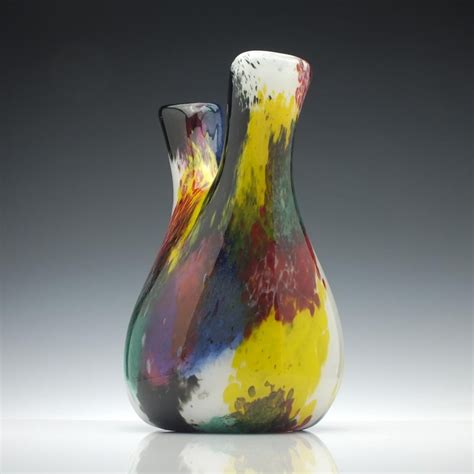 Signed Murano Venini Glass Vase, circa 1924 at 1stdibs