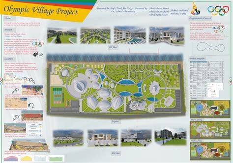 Olympic Village Project on Behance