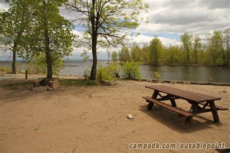 Ausable Point Campground Campsite Photos - Site 47