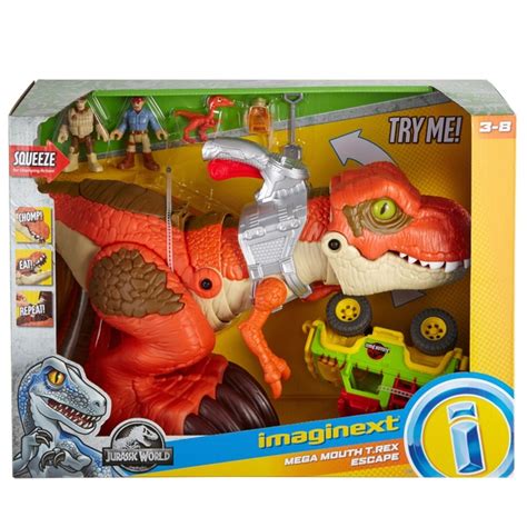 Imaginext Jurassic World Camp Cretaceous Mega Mouth Thrashing Indominus ...