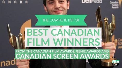 The Complete List of Best Canadian Film Winners