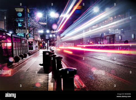 Night city life, street photography Stock Photo - Alamy