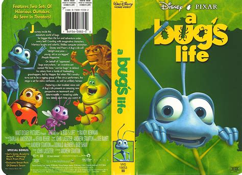 Opening To A Bug's Life 1999 VHS (From Walt Disney Home Video ...