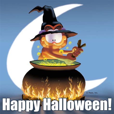 Pin by Sondra Patten on garfield | Garfield halloween, Happy halloween, Halloween art