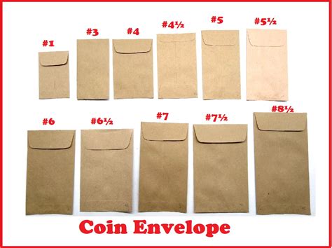 Coin Envelope #1/500pcs//KRAFT PAPER | Lazada PH