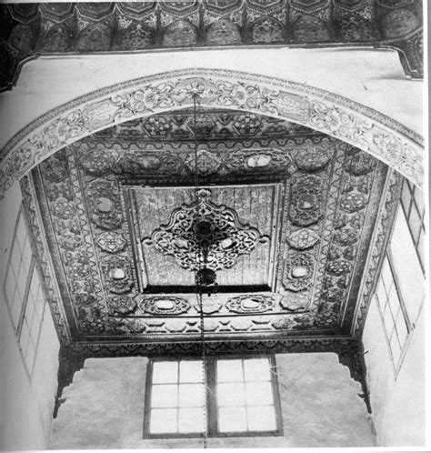 Damascus House | House ceiling design, Roof decoration, Mosaic furniture