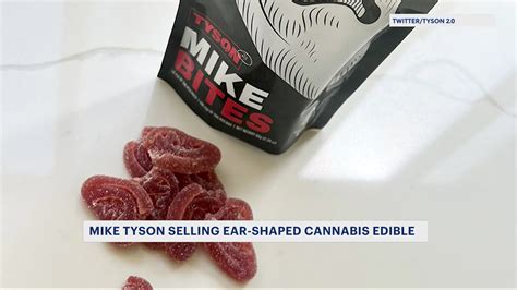 Iconic boxer Mike Tyson releases ear-shaped edibles 'Mike Bites'