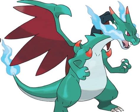 Shiny Mega Charizard X | Pokémon Amino