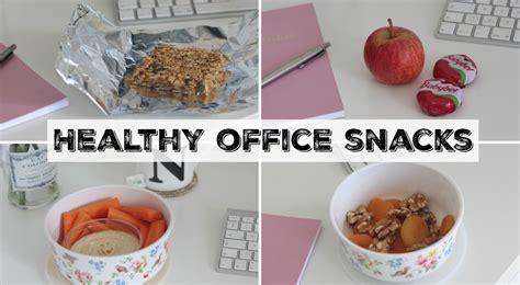 Healthy Snack Ideas for Office & Work – Nics Nutrition